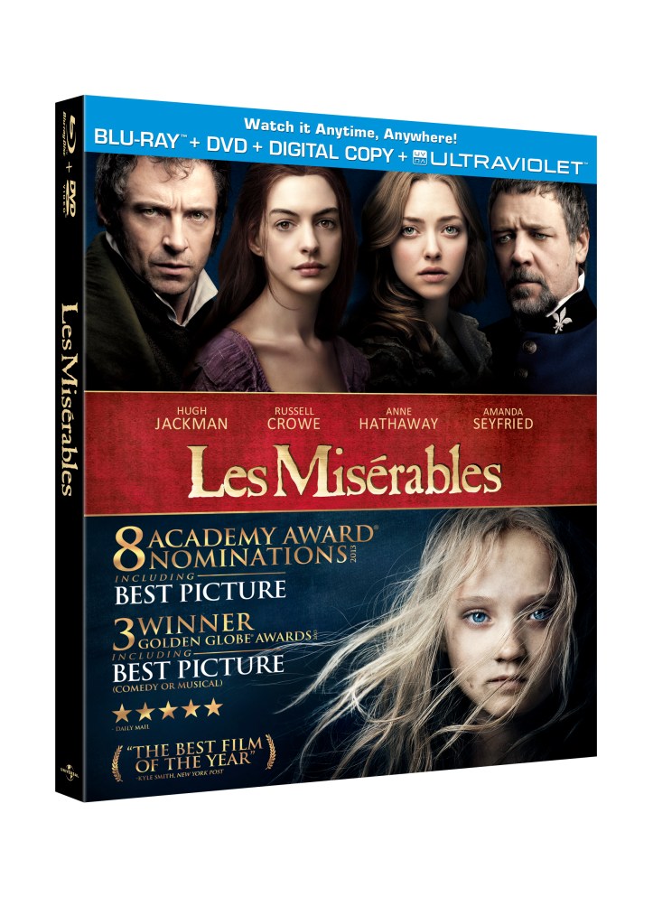 les mis dvd