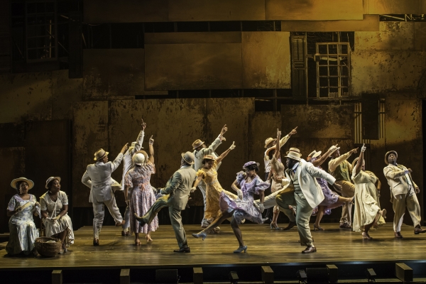 The cast of The Gershwins’ Porgy and Bess. Photo by Michael J. Lutch.