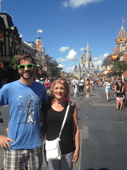 Brandon and his wonderful mom