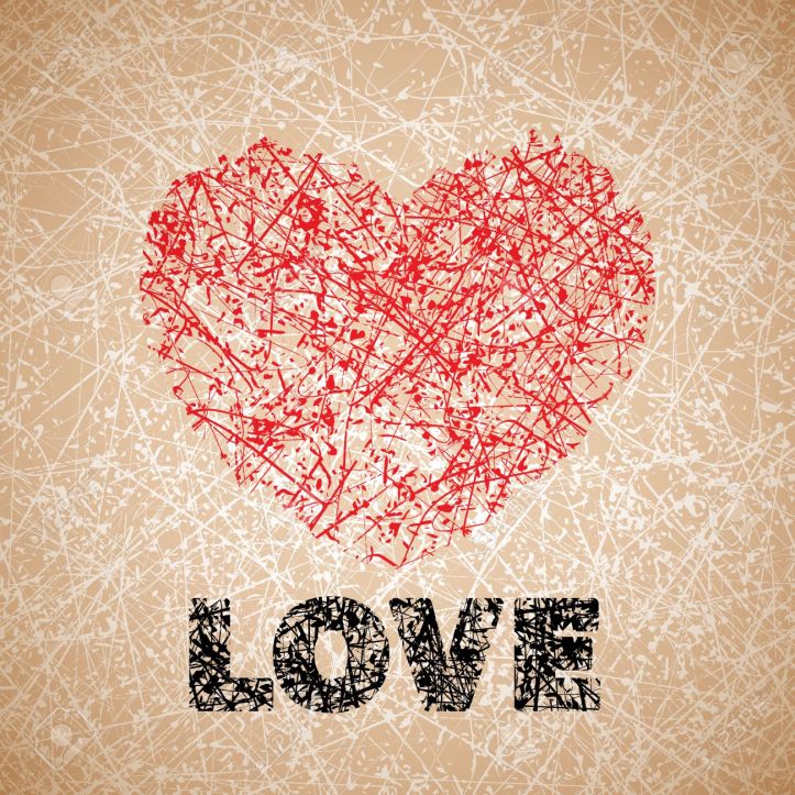 Vintage Love card
